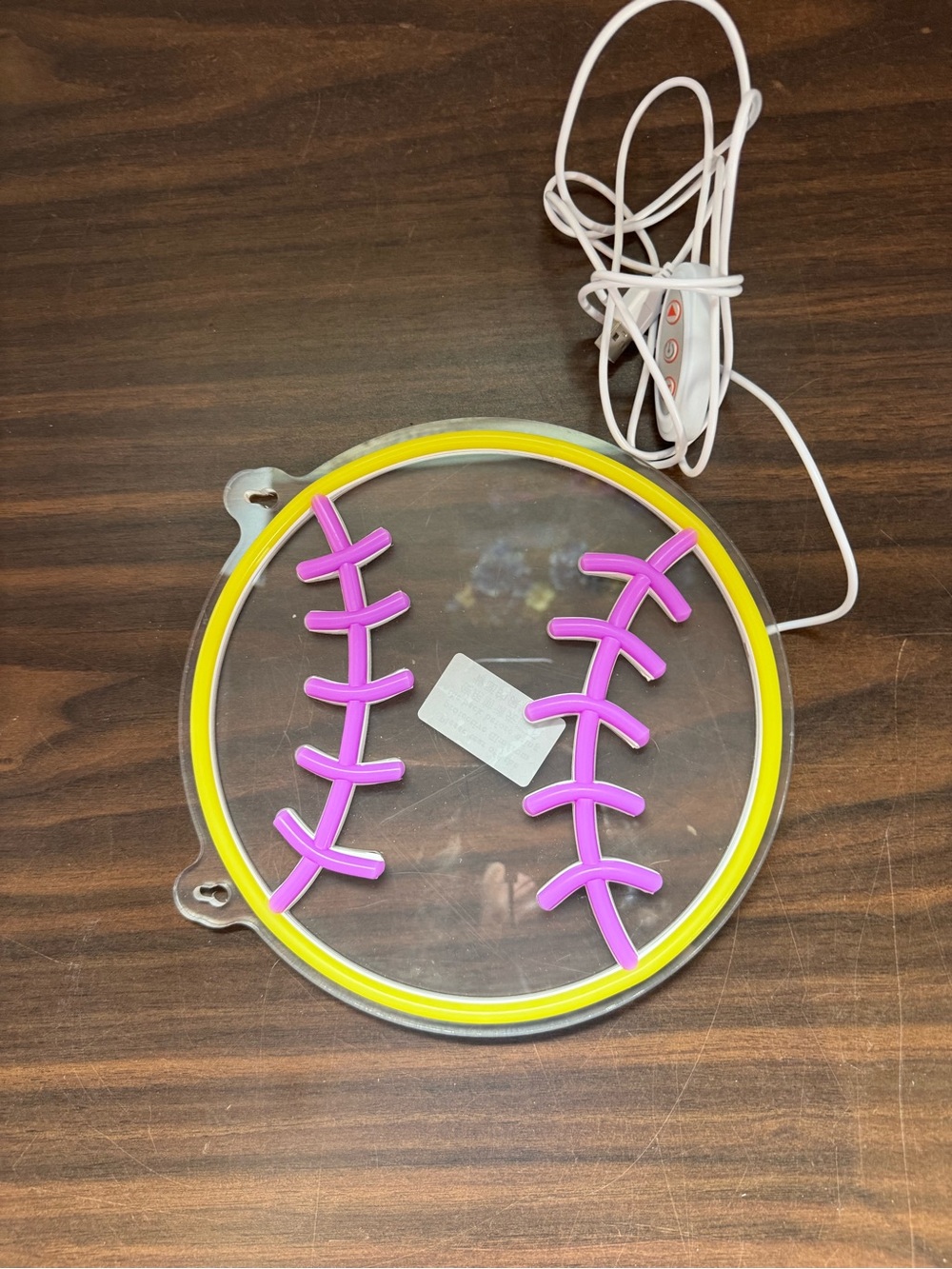 New Softball Fluorescent Light